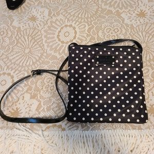 Kate Spade Black and White Polka Dot Cross Body